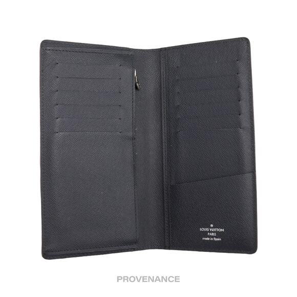 🔴 Louis Vuitton Brazza Long Wallet - Blue Marine Epi - Picture 6 of 9